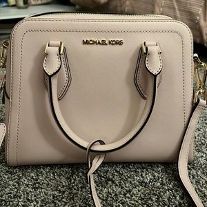 Pink Michael Kors cross body/ purse